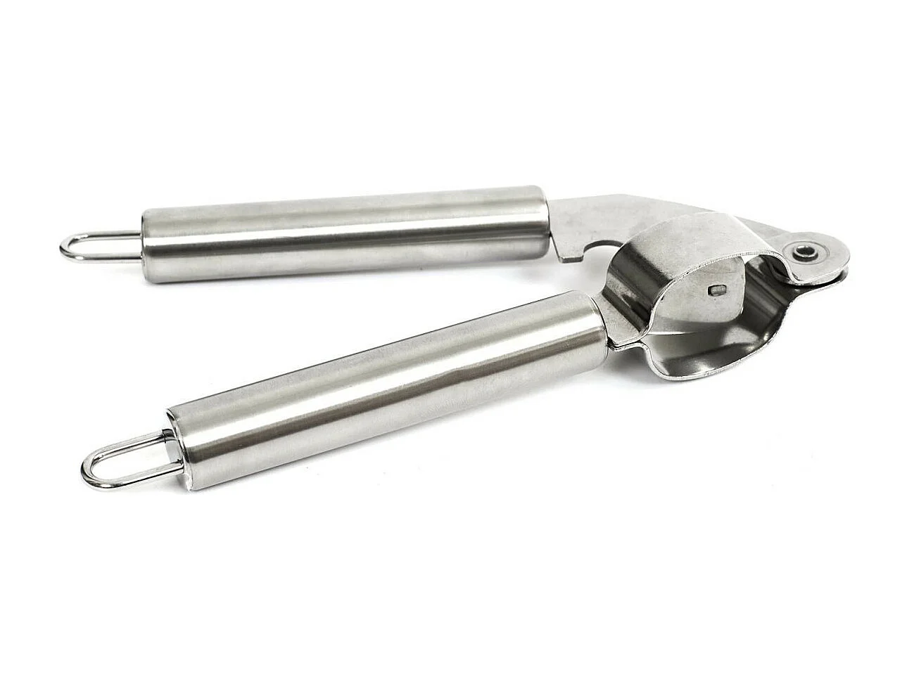 Presse-Ail Manuel "Inox" 18cm Argent