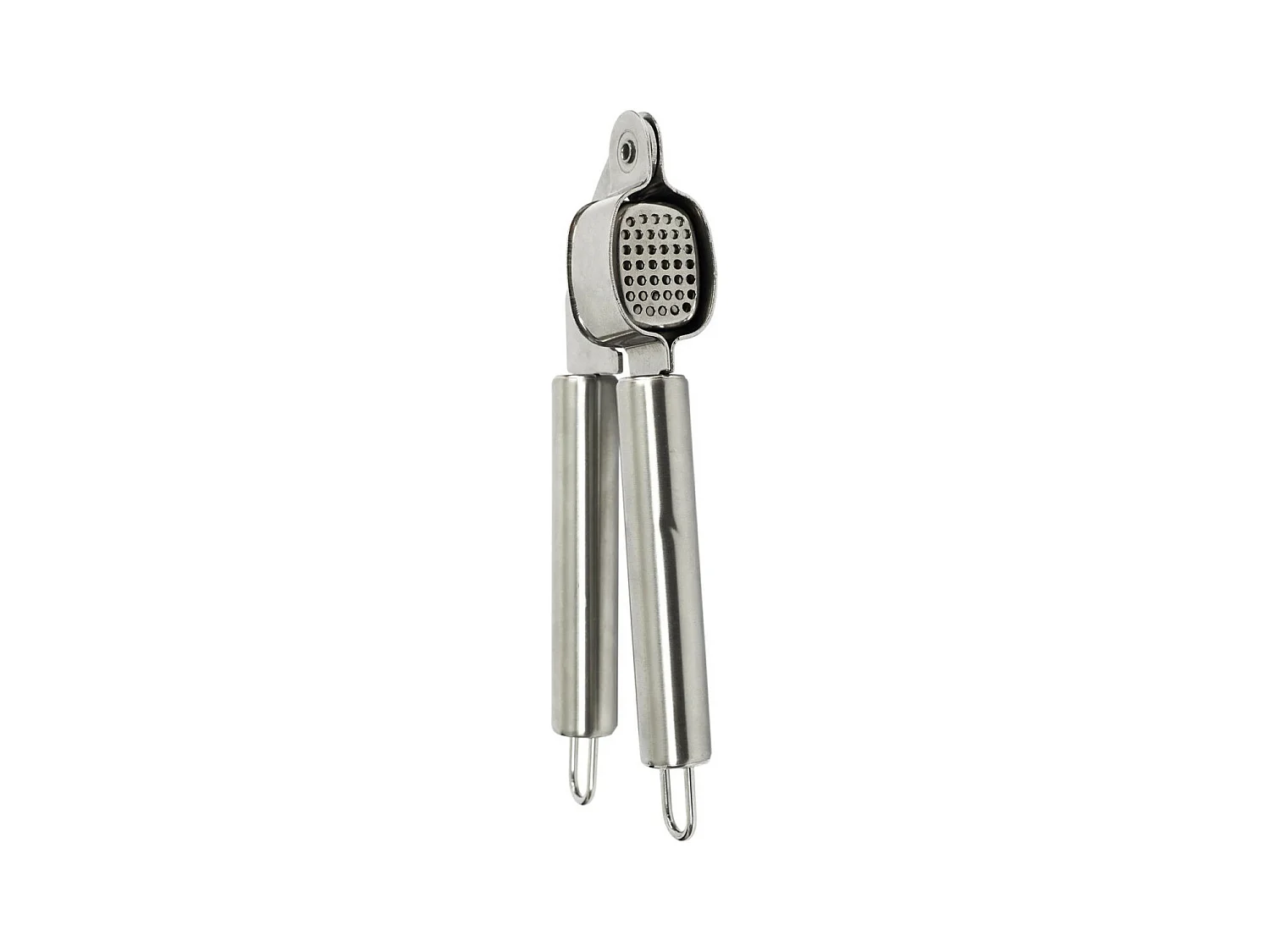 Presse-Ail Manuel "Inox" 18cm Argent