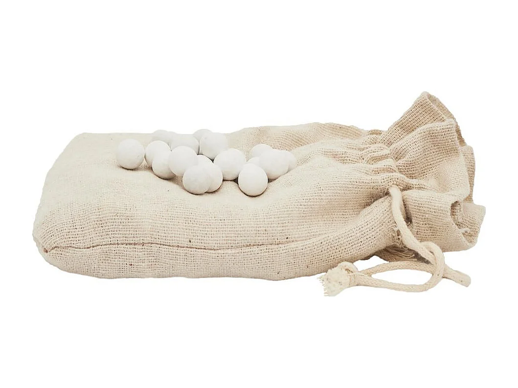 Billes de Cuisson en Argile "Fond" 18cm Blanc