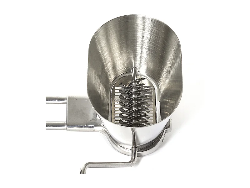 Moulin Herbe Aromatique A Manivelle Inox Argent