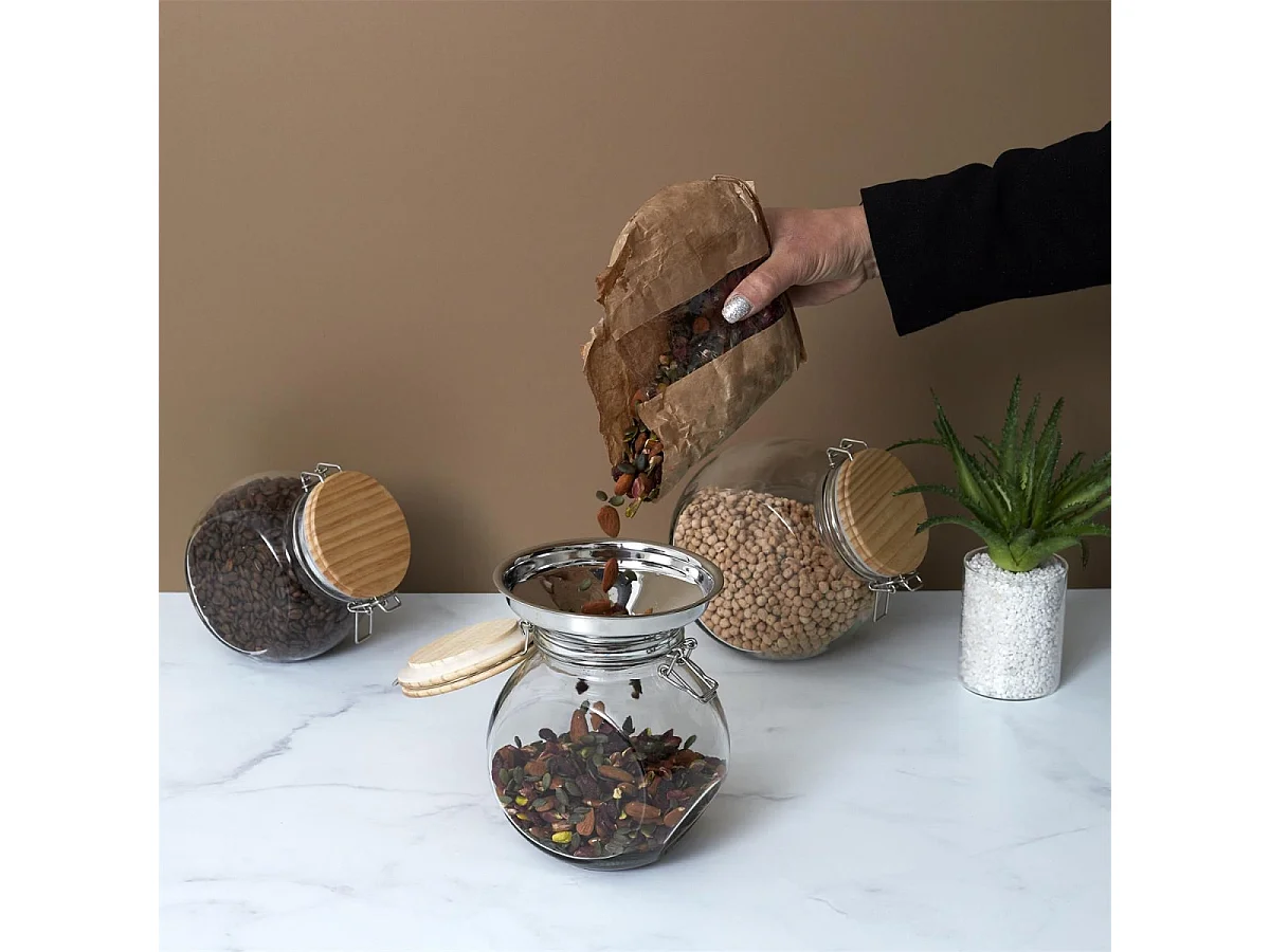 Entonnoir à Confiture "Inox" 14cm Argent