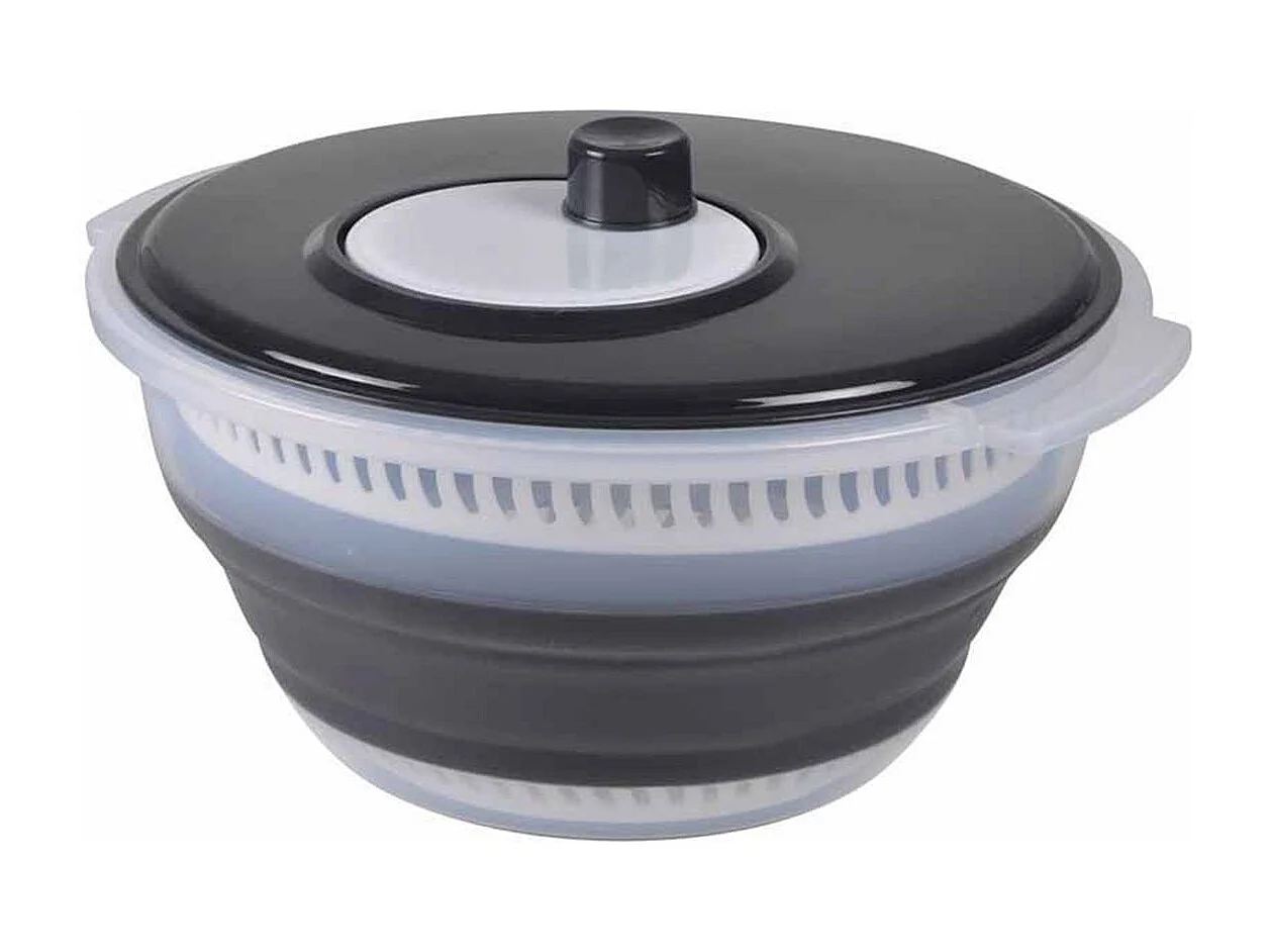 Essoreuse à Salade "Rétractable" 30cm Anthracite