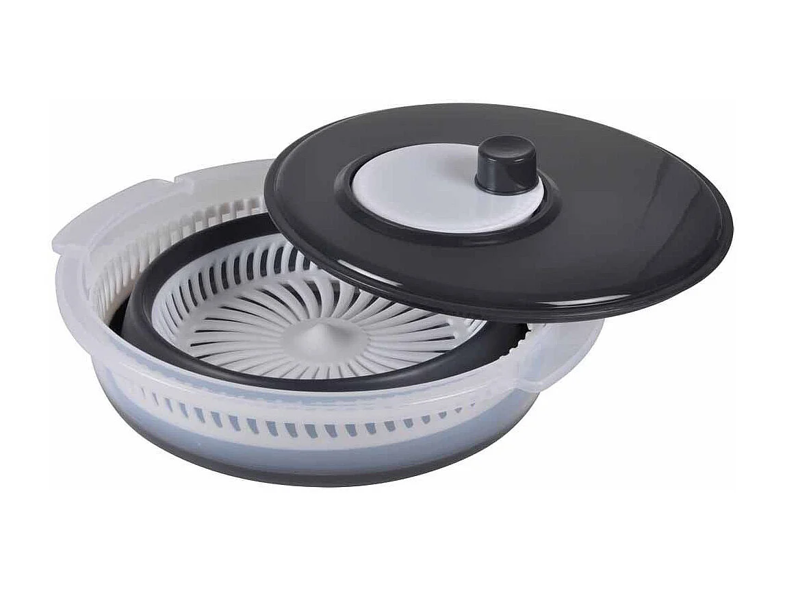 Essoreuse à Salade "Rétractable" 30cm Anthracite
