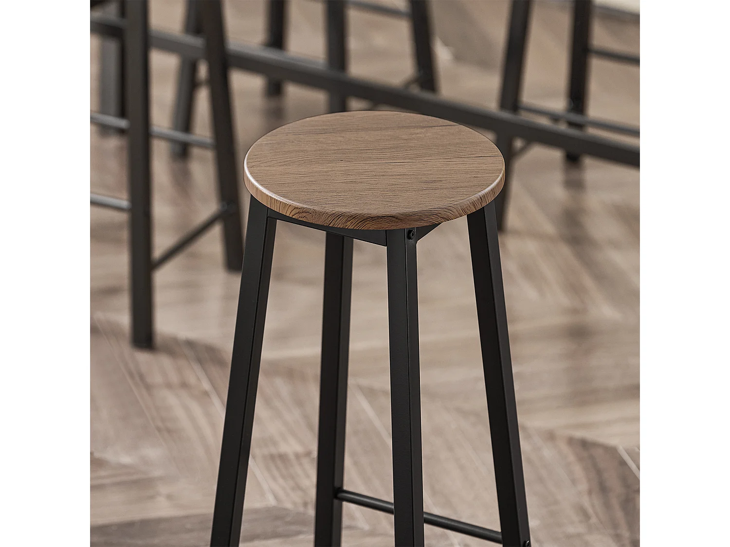 SoBuy FBT42-HG Set van 2 salontafels, bijzettafels, 2-delige set, koffietafel, tafelset, grijs