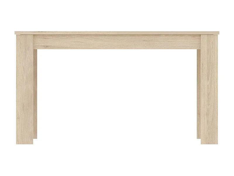 Table extensible Dariaud, Console extensible multi-positions, Table à manger avec rallonge, 140/190x90h77 cm, Chêne