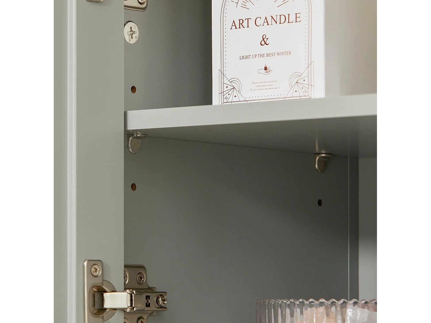 Mueble para Debajo del Lavabo Armario de Baño de Suelo con 1 Estante y 2 Puertas 60 x 30 x 60 cm BZR69-HG SoBuy ES