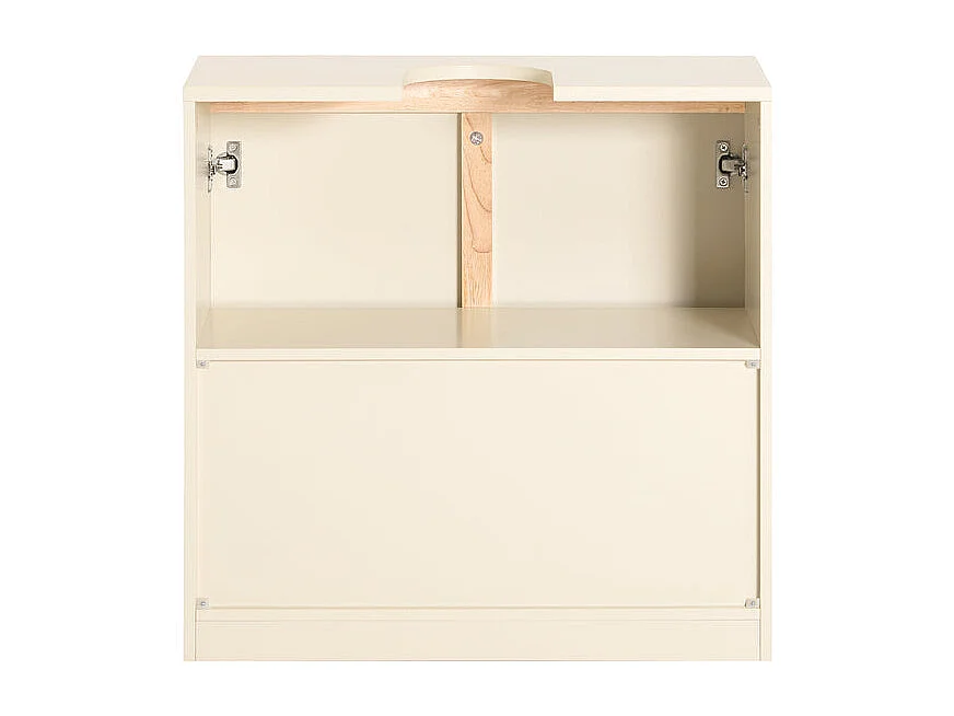 Waschbeckenunterschrank BZR78-MI 60 x 60 x 30 cm Beige