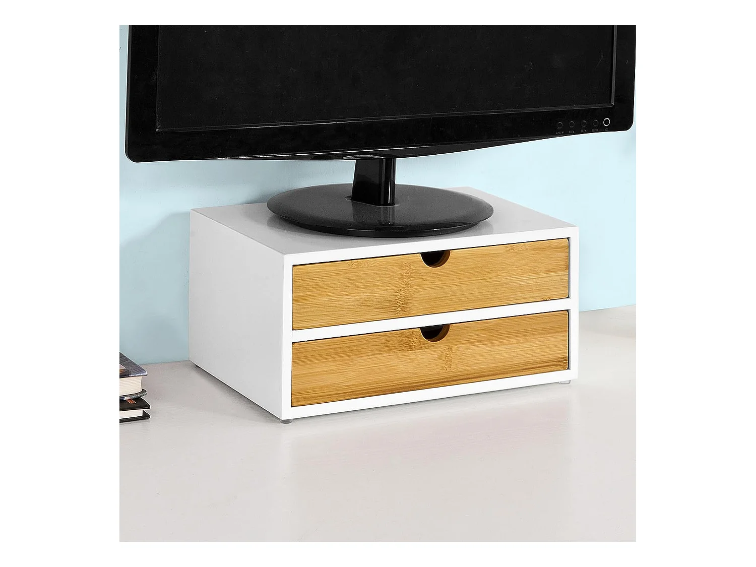 Boîte De Rangement À 2 Tiroirs Porte-capsules Nespresso Distributeur Boîte À Capsules, Frg180-wn