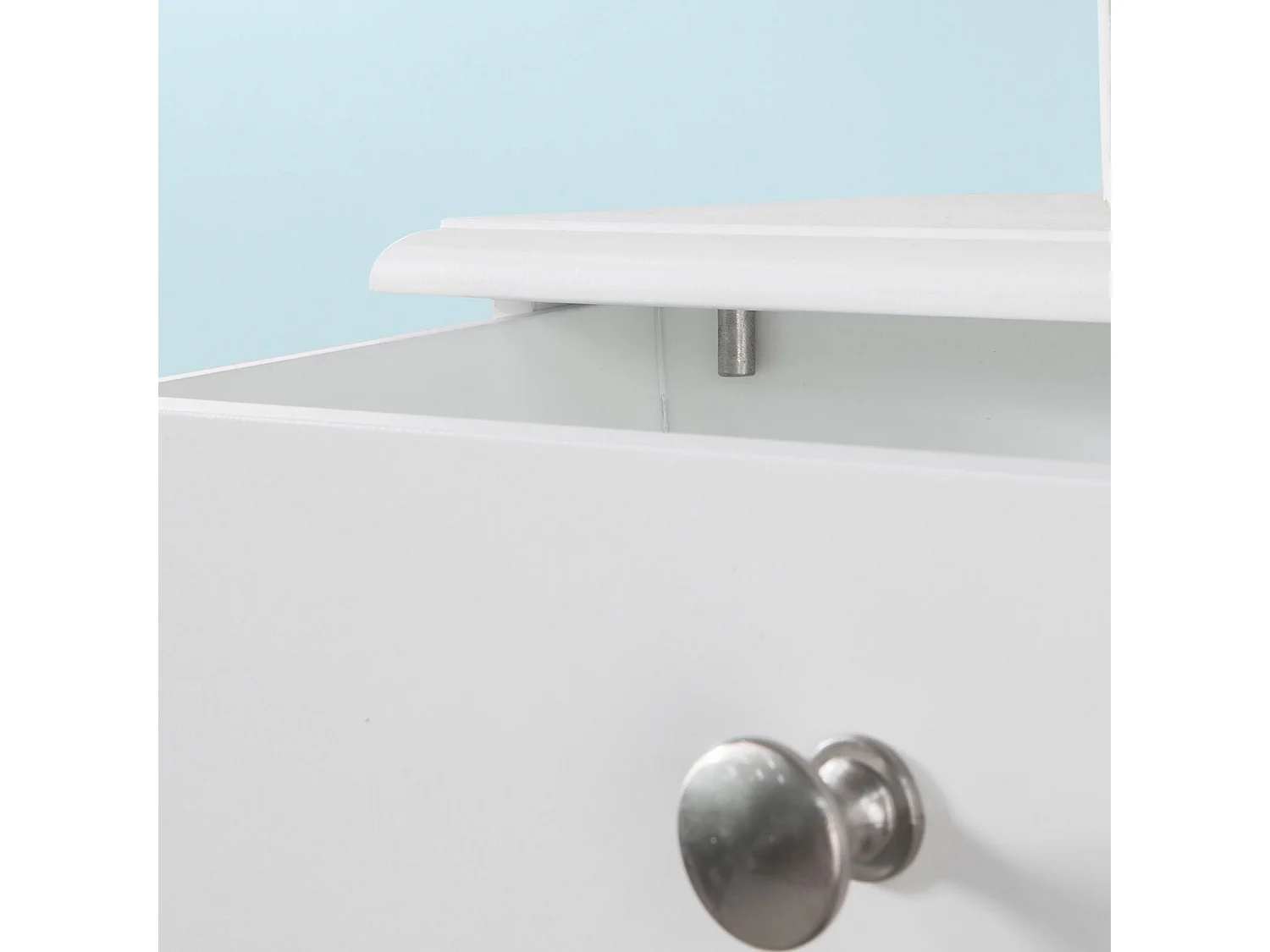 Meuble D’entrée De Rangement Étagère Murale 2 Tiroirs Armoire À Clés 63,5x13,5x10 cm, Frg43-w