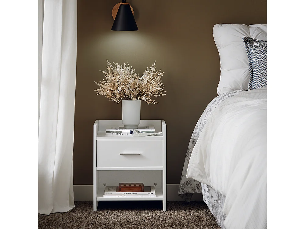 Stolik nocny z szufladą FBT66-W