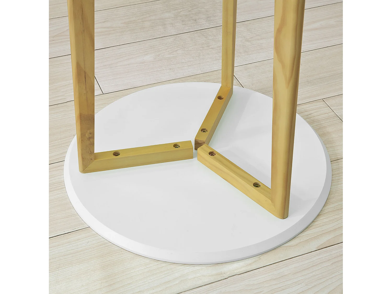 Beistelltisch FBT52-WN 45 x 60 x 25 cm Weiß