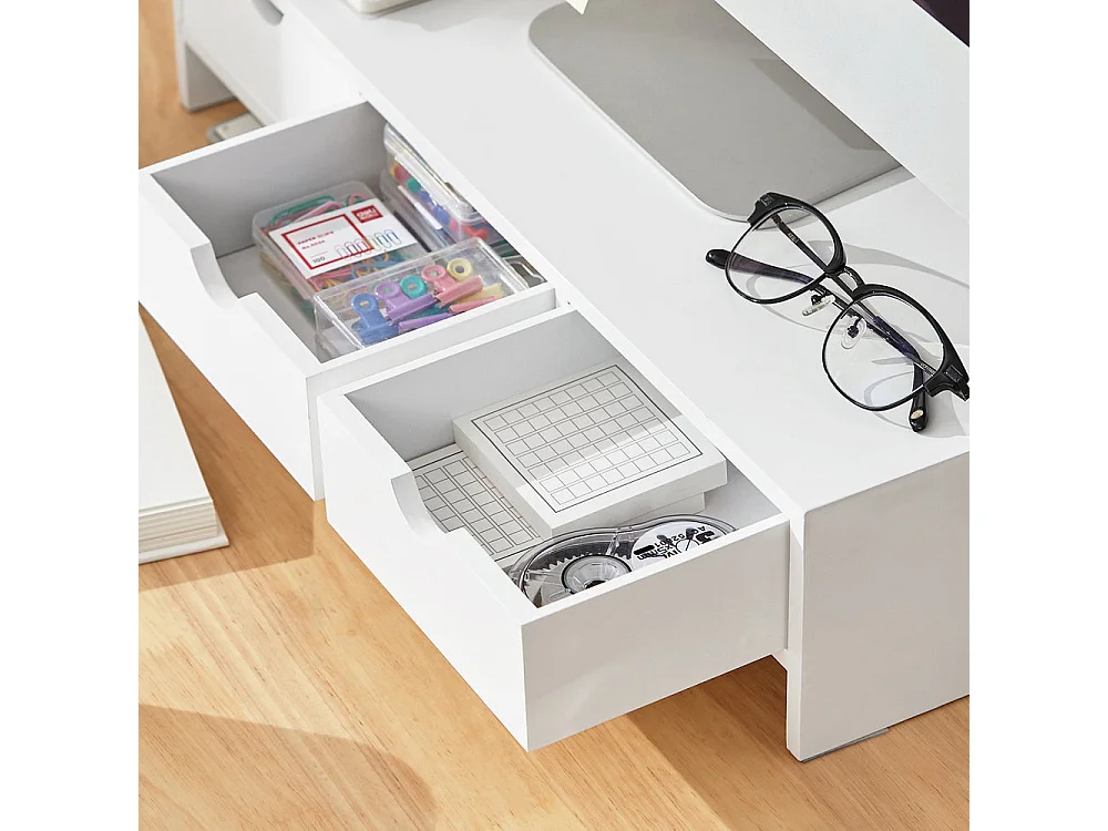 Monitorständer BBF03-W 51 x 12 x 25 cm Weiß