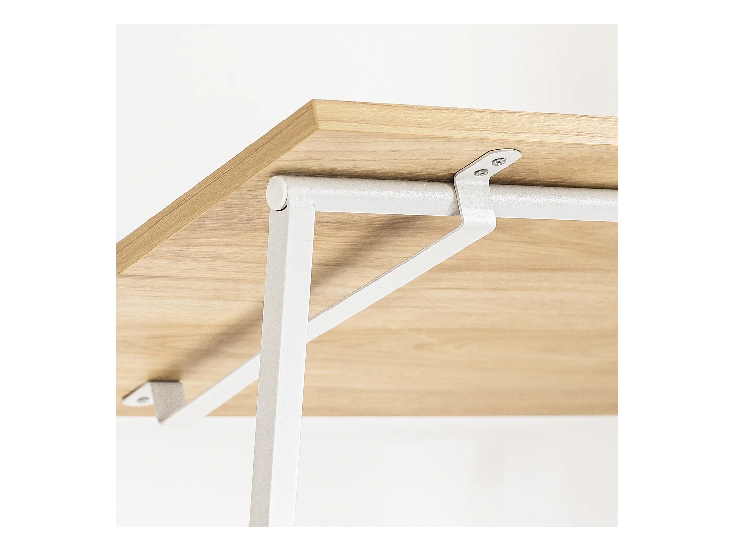 Bureau Informatique Table D’étude Cadre En Métal Style Industriel, Fwt43-n