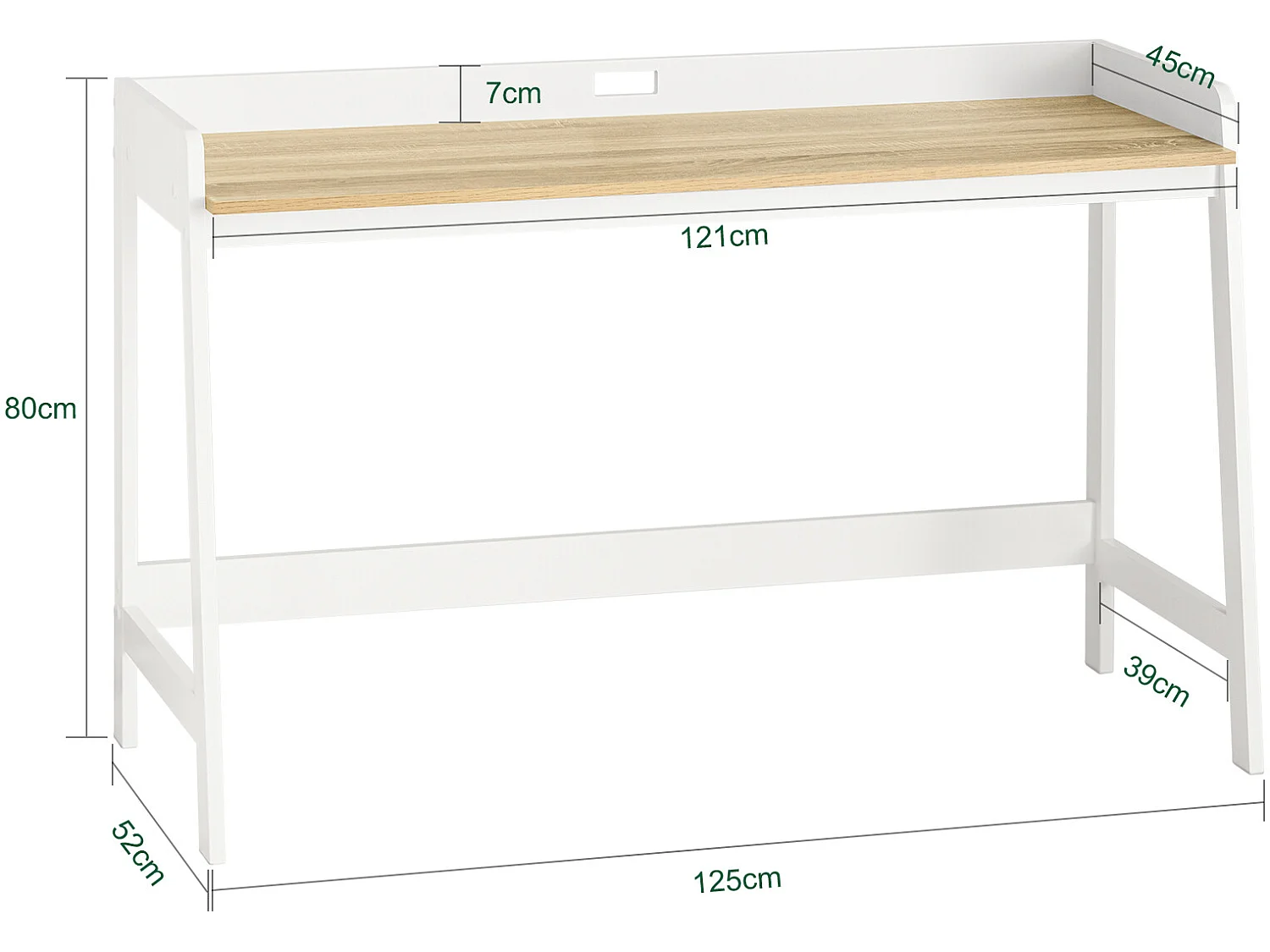Bureau Informatique Pour Ordinateur Conception Simple Plan De Travail, Fwt41-wn