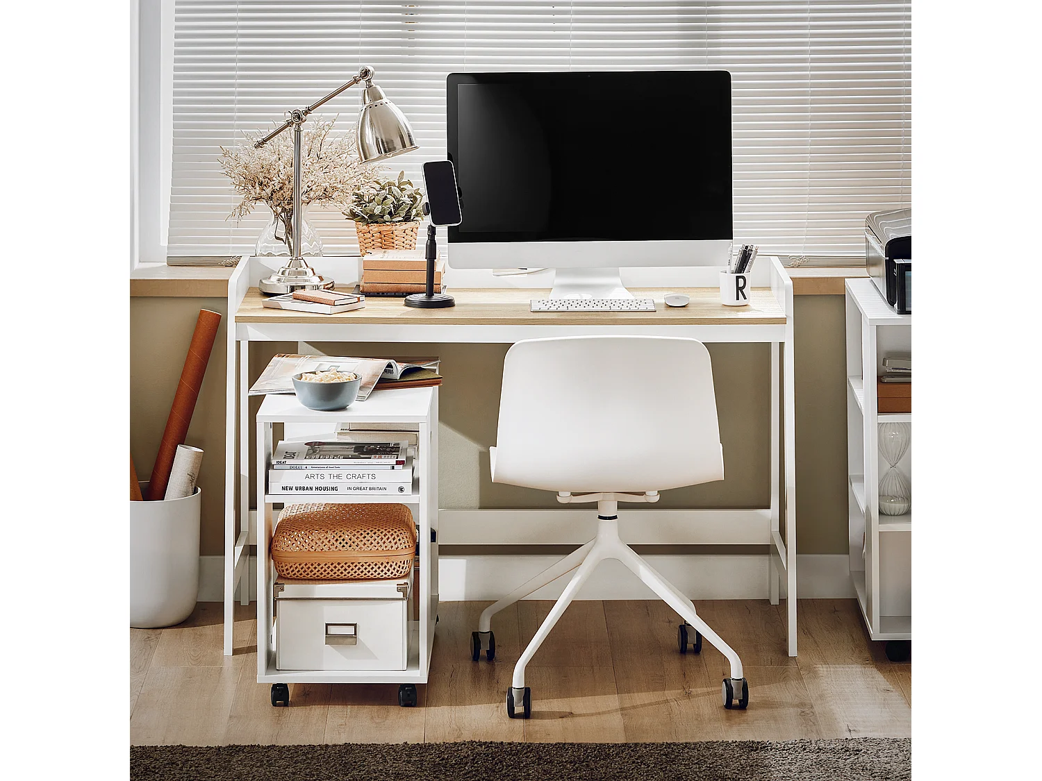Bureau Informatique Pour Ordinateur Conception Simple Plan De Travail, Fwt41-wn