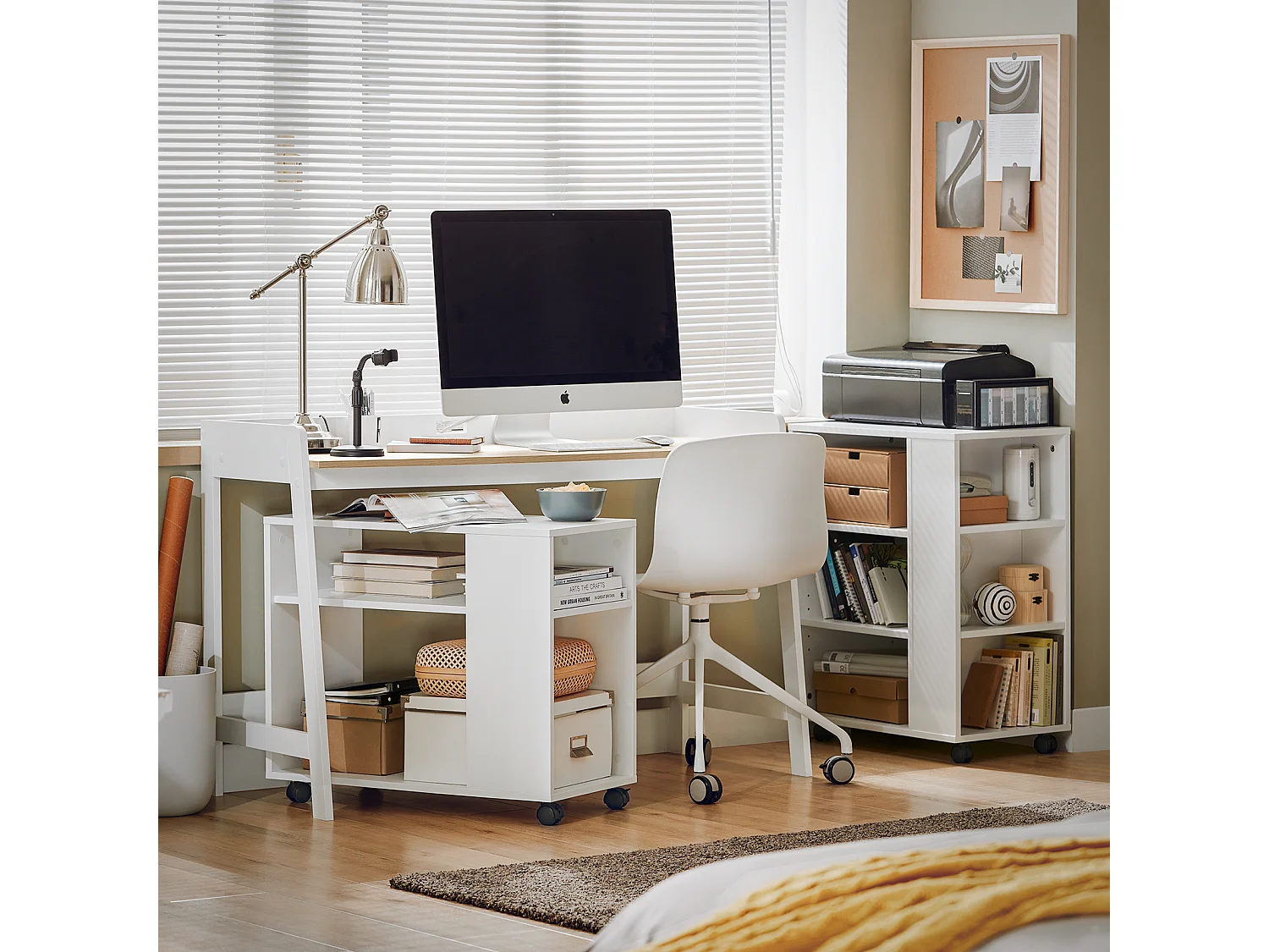 Bureau Informatique Pour Ordinateur Conception Simple Plan De Travail, Fwt41-wn