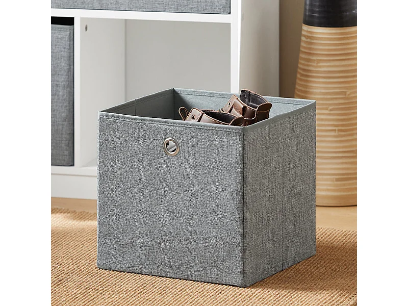 Banc De Rangement Coffre À Jouets Avec 2 Paniers Et Coussin Rembourré, Fsr65-k-dg