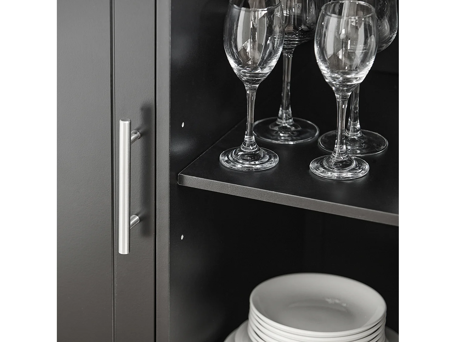 SoBuy armário de cozinha, carrinho de cozinha, carrinho de cozinha com rodas FKW108-SCH