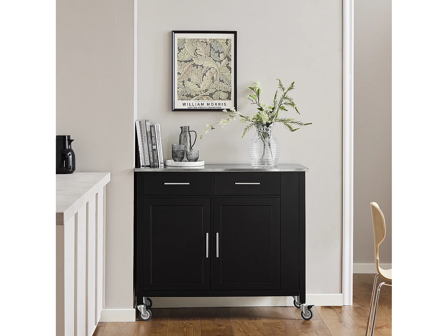 Wyspa kuchenna, Kredens na kółkach FKW108-SCH