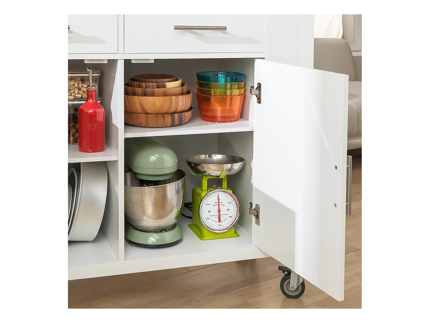 Wyspa kuchenna, Kredens na kółkach FKW108-W