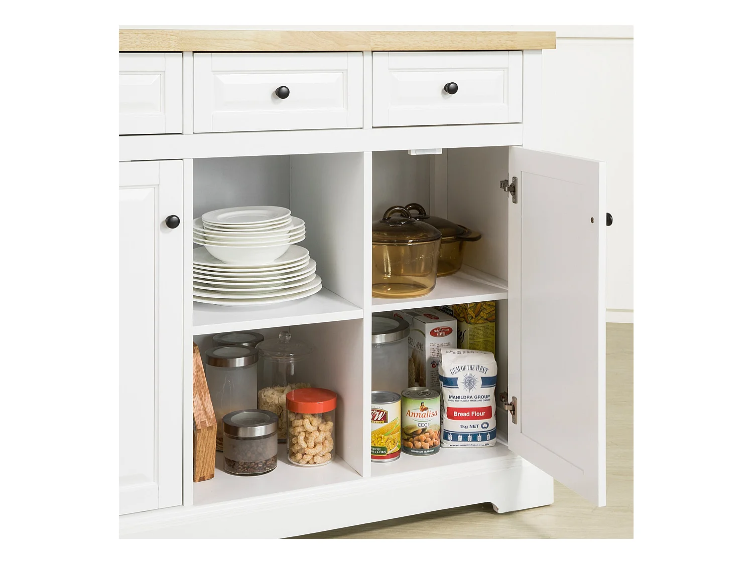 Wyspa kuchenna na kółkach FKW101-WN