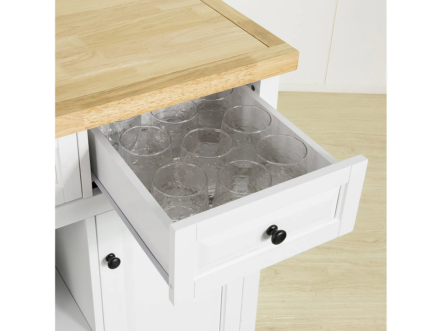 Wyspa kuchenna na kółkach FKW101-WN