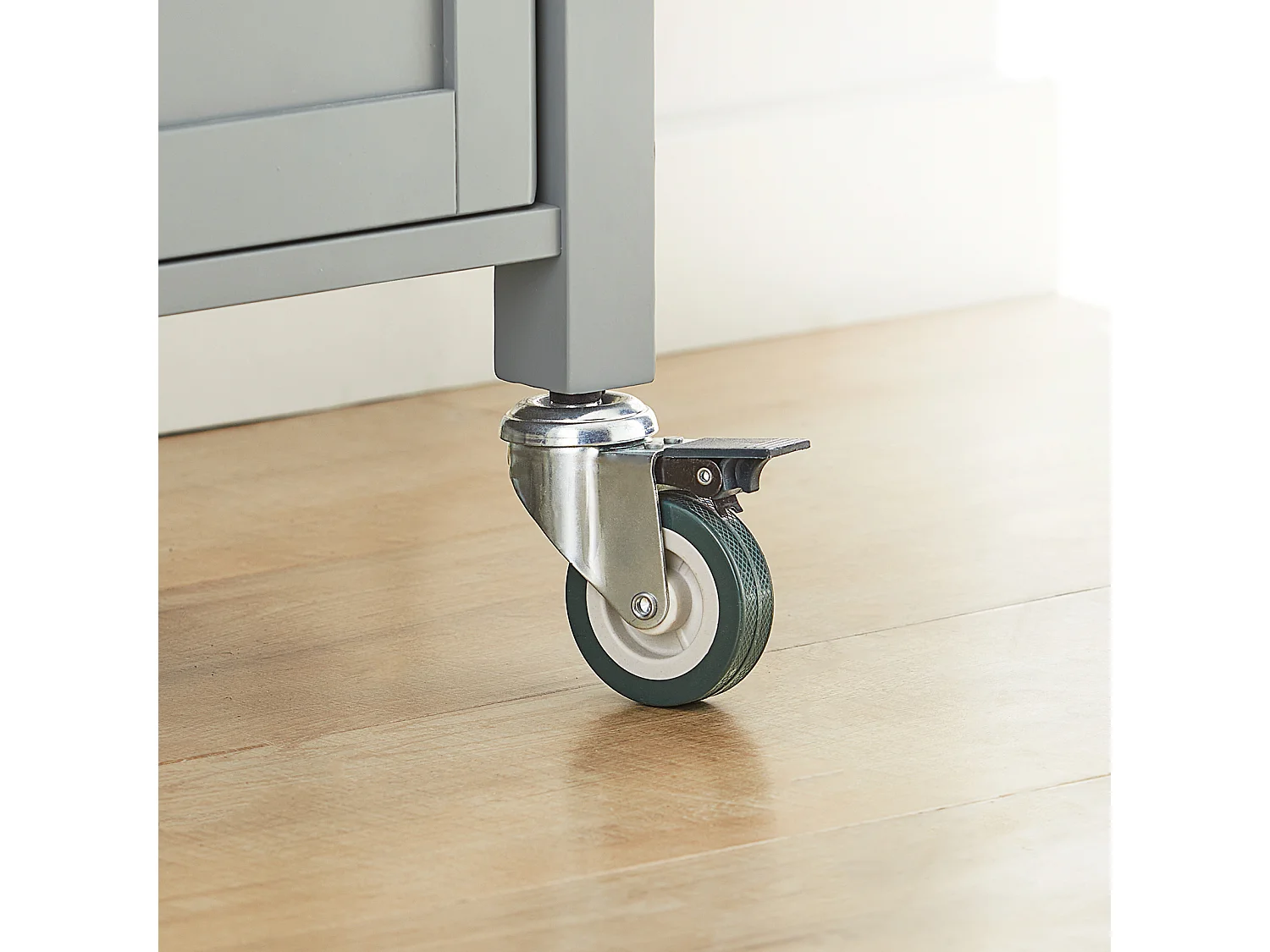 SoBuy FKW22-HG Keukentrolley - Keukenkast - Opbergruimte - Wielen - Kantoor - Servies - Multifunctioneel