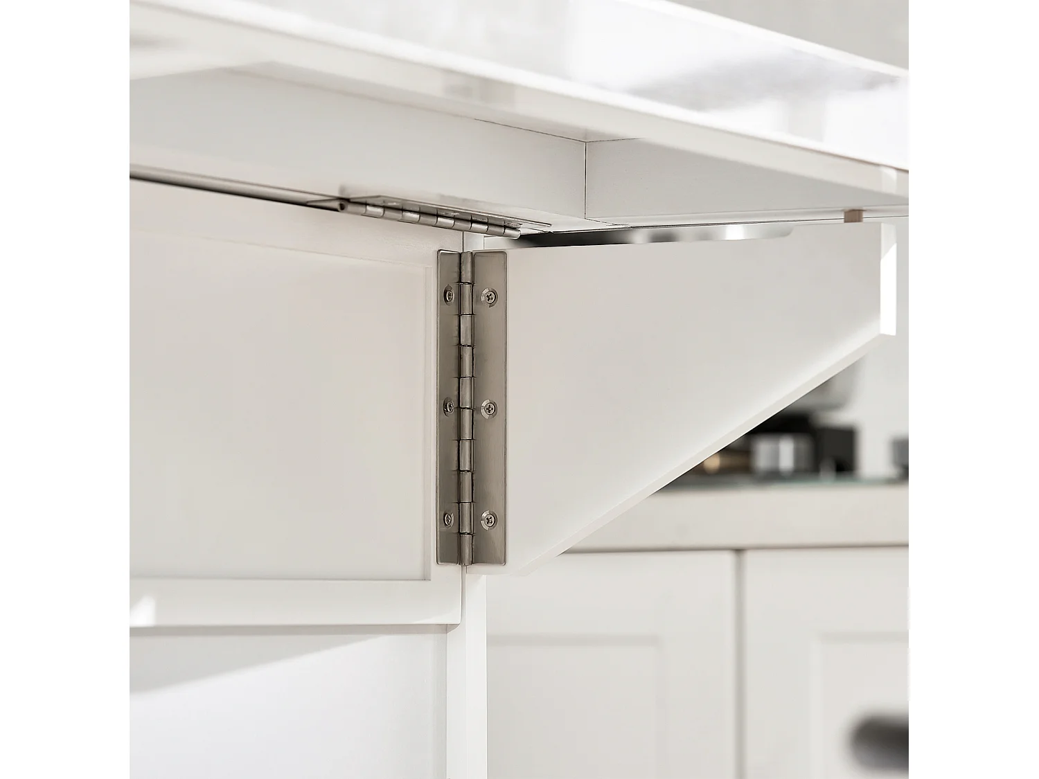 Desserte Sur Roulettes - Plans De Travail Rabattables En Acier Inox, Fkw41-st