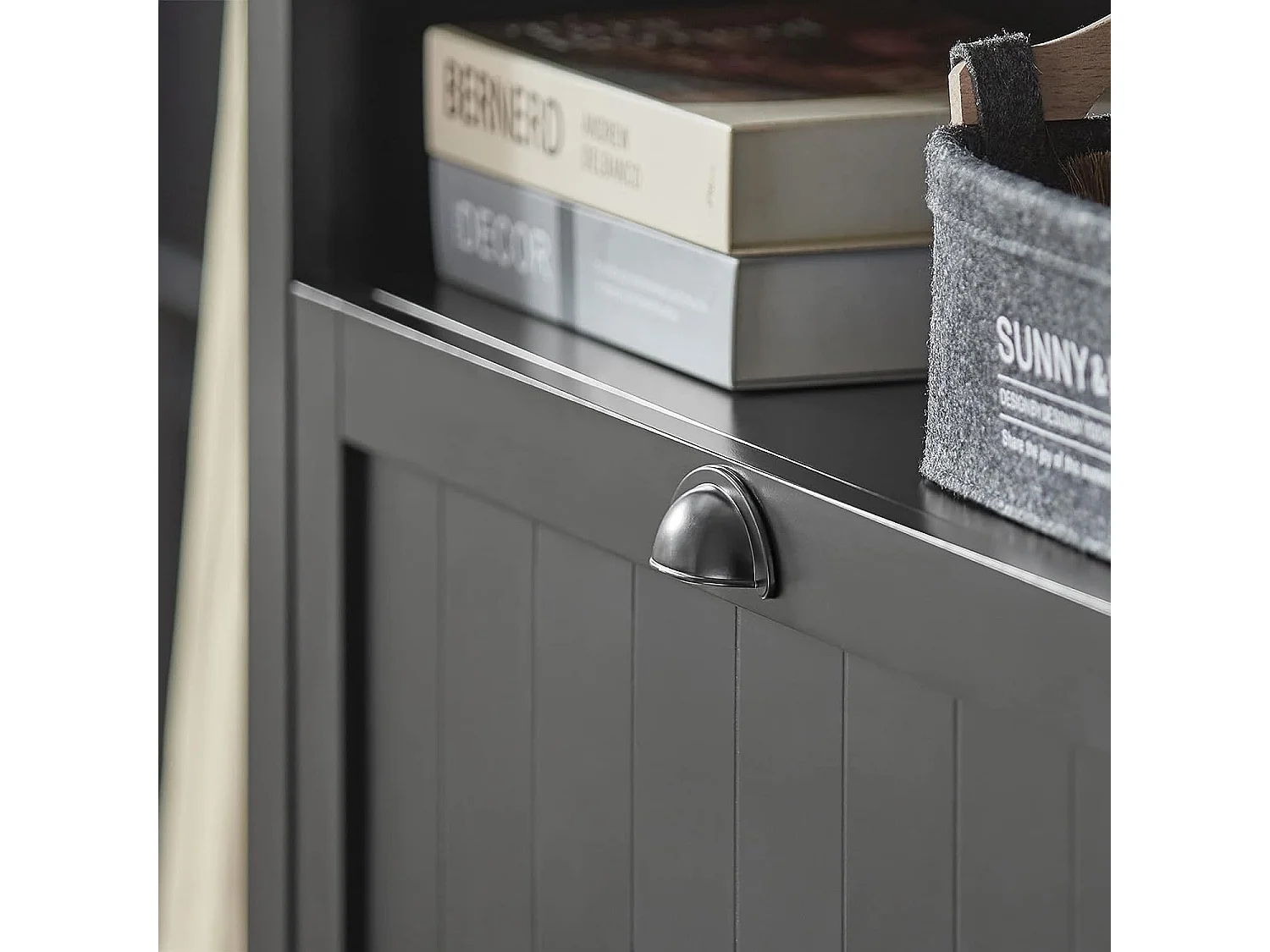 Schuhschrank FSR87-SCH 80 x 110 x 24 cm Schwarz