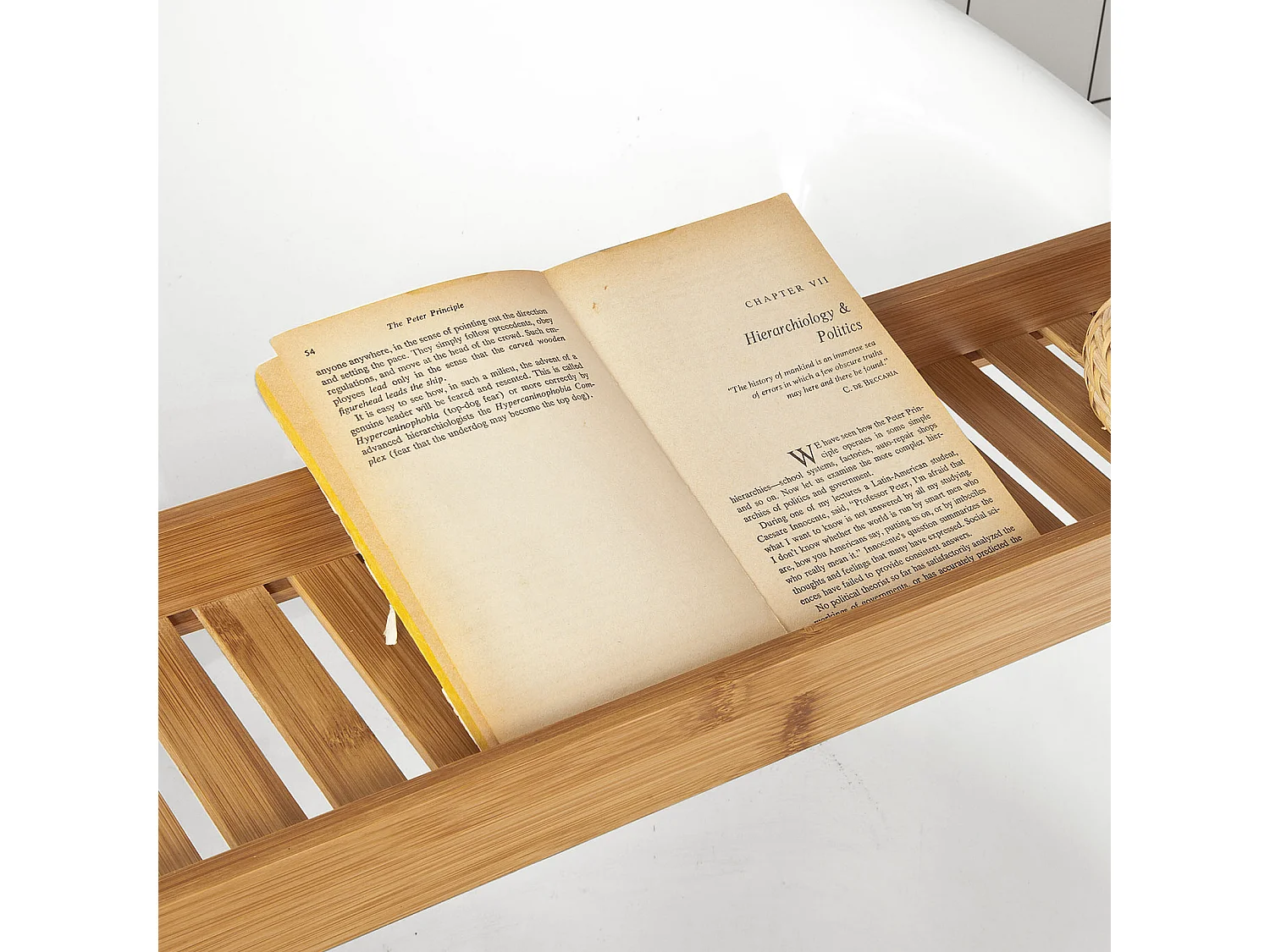 Badewannenablage FRG212-N 80 x 5 x 15 cm Natur