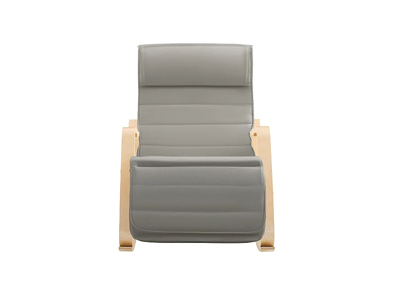 Schaukelstuhl FST16-DG 56 x 80 x 80 cm Grau