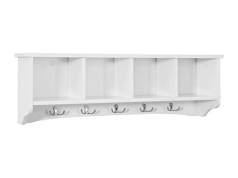 Estantes de Pared de MDF, Armario Suspendido, Estanteria para Trasteros FRG48-L-W SoBuy ES