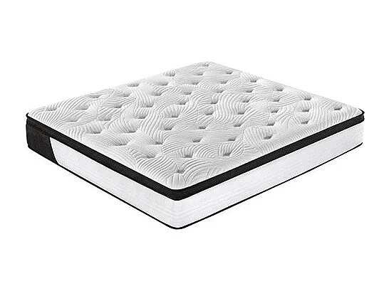 Matelas CASSIE 140x190 cm ressorts et mémoire de forme
