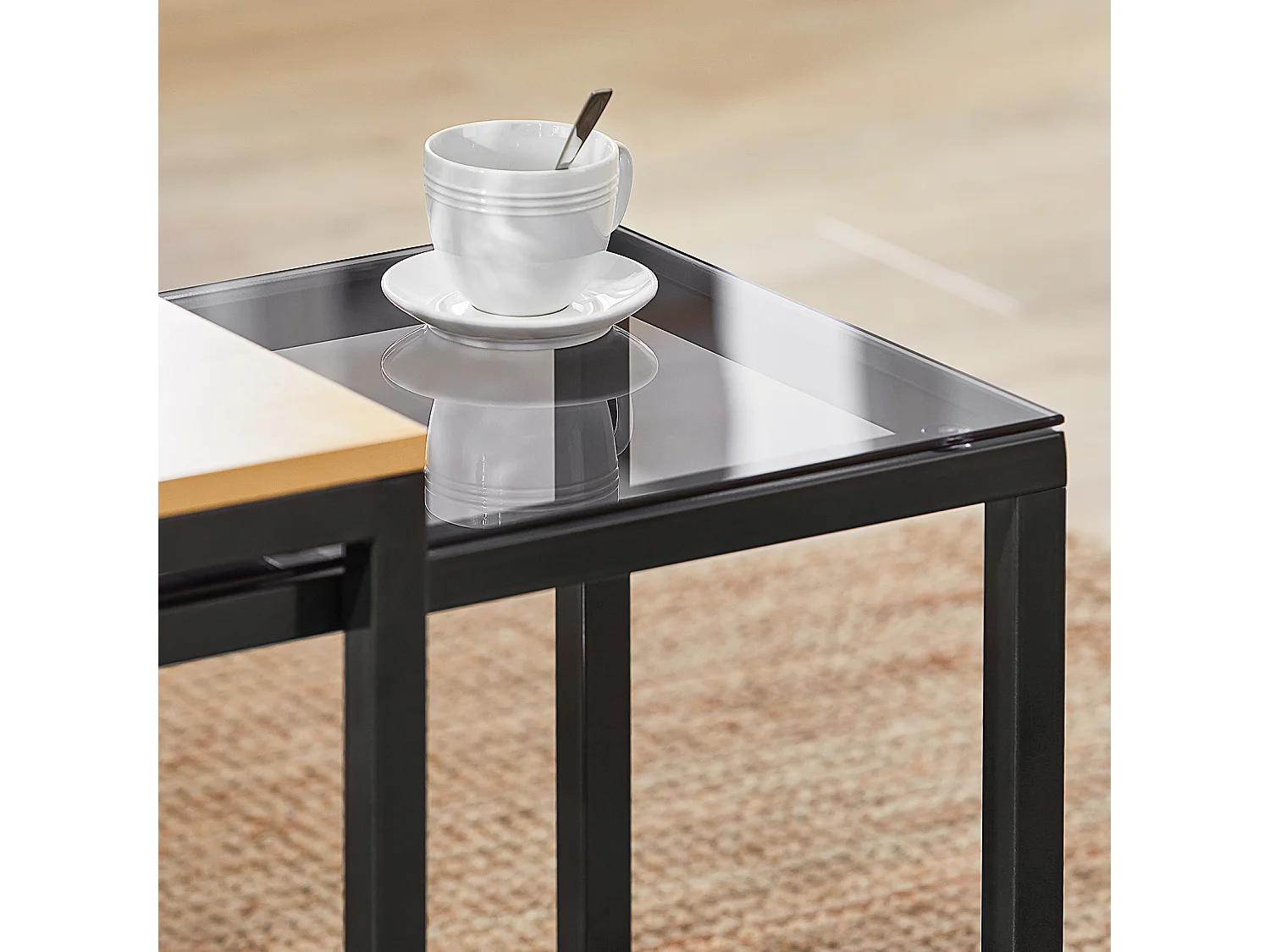 Tables Basses Gigognes - Set De 2, Fbt35-sch