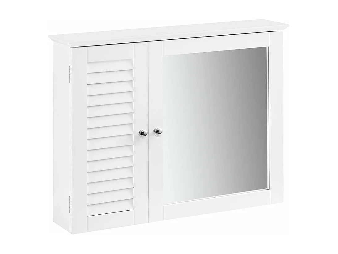 Spiegelschrank BZR55-W 65 x 49 x 15 cm Weiß