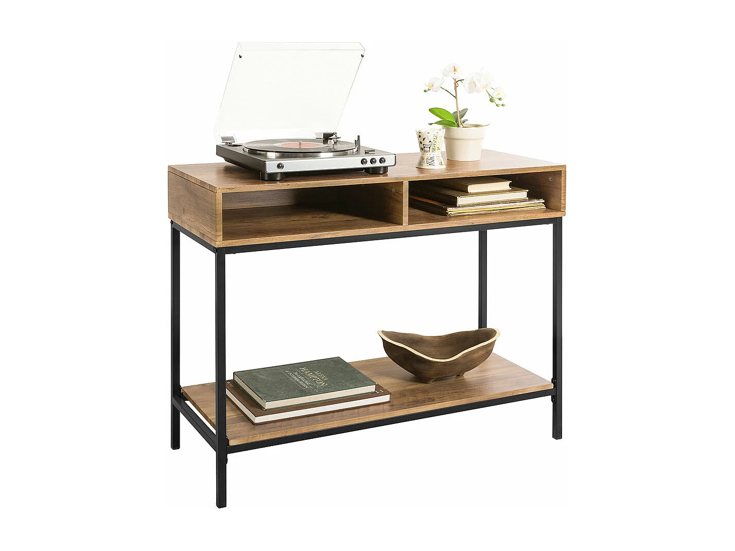 Table Console Table D’entrée Bout De Canapé Table D'appoint Buffet 100x40x80 Cm, Fsb41-f