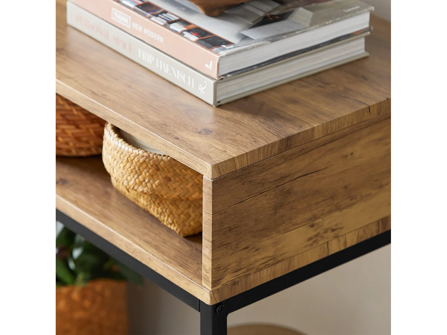 Table Console Table D’entrée Bout De Canapé Table D'appoint Buffet 100x40x80 Cm, Fsb41-f