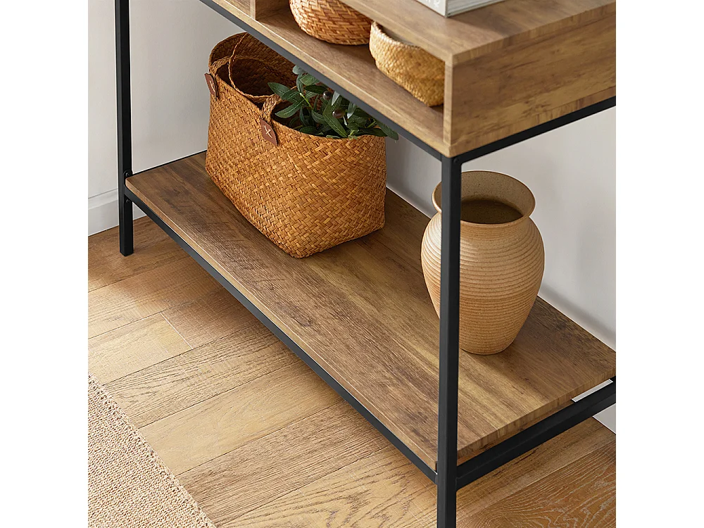 Table Console Table D’entrée Bout De Canapé Table D'appoint Buffet 100x40x80 Cm, Fsb41-f