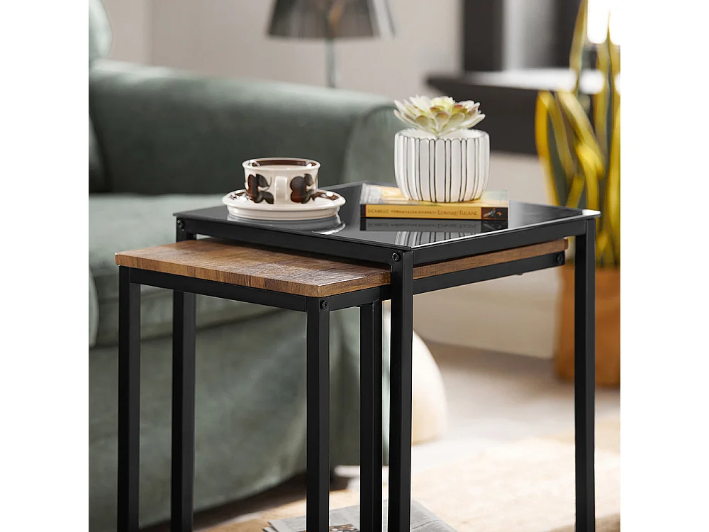 Satztisch FBT99-F 40 x 60 x 40 cm Braun