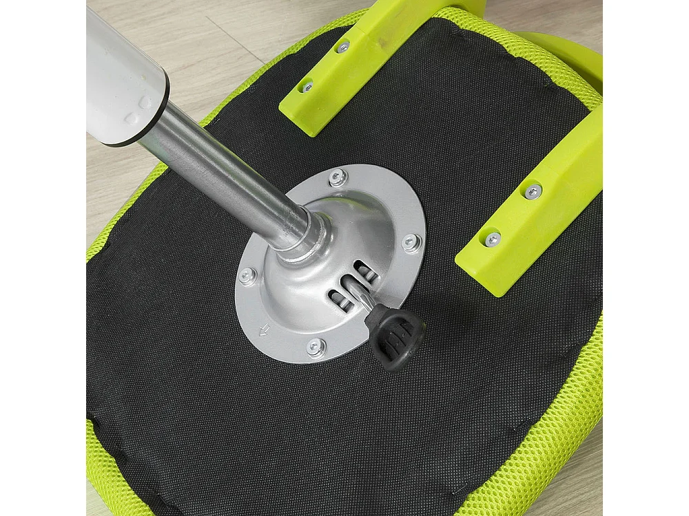 SoBuy Sedia girevoli per scrivania Sedia cameretta Altezza 46-58cm Verde FST64-GR