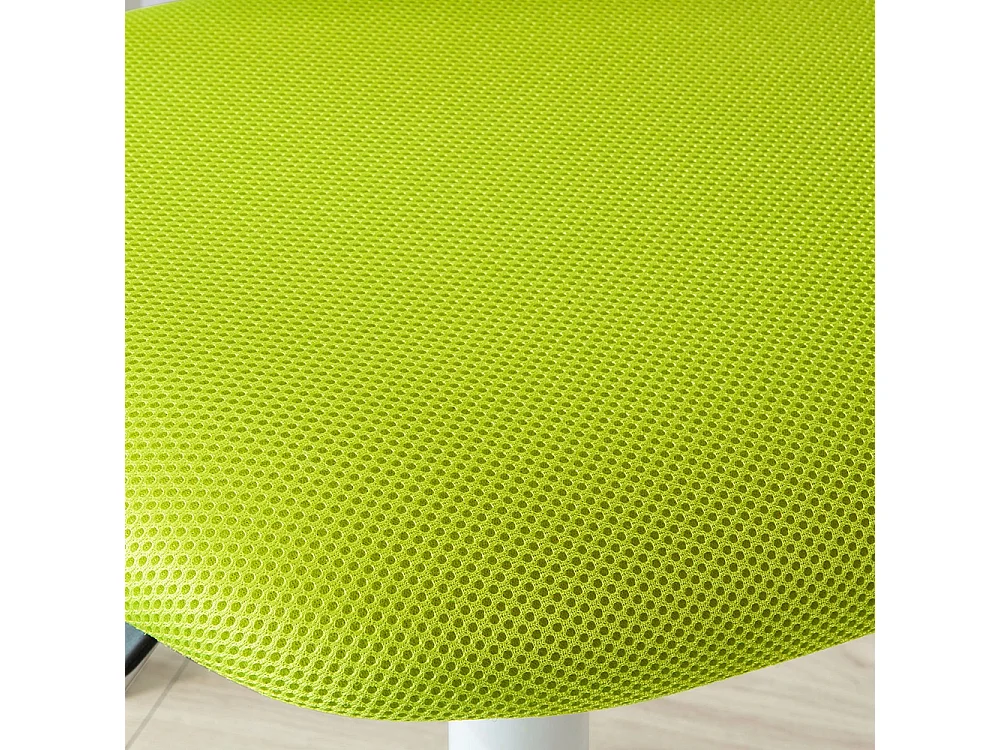 SoBuy Sedia girevoli per scrivania Sedia cameretta Altezza 46-58cm Verde FST64-GR