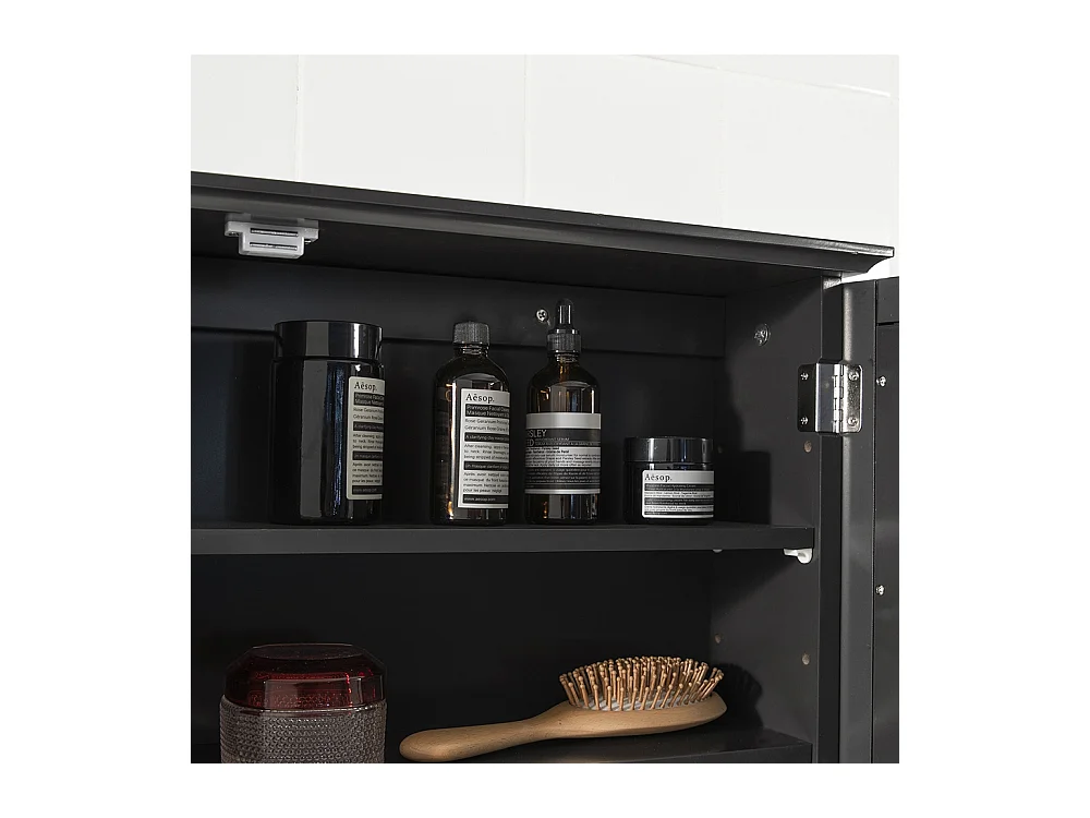 Szafka wisząca z lustrem łazienkowa BZR55-DG