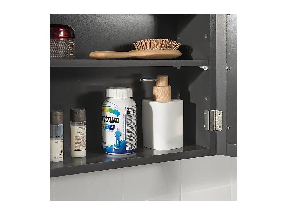 Szafka wisząca z lustrem łazienkowa BZR55-DG