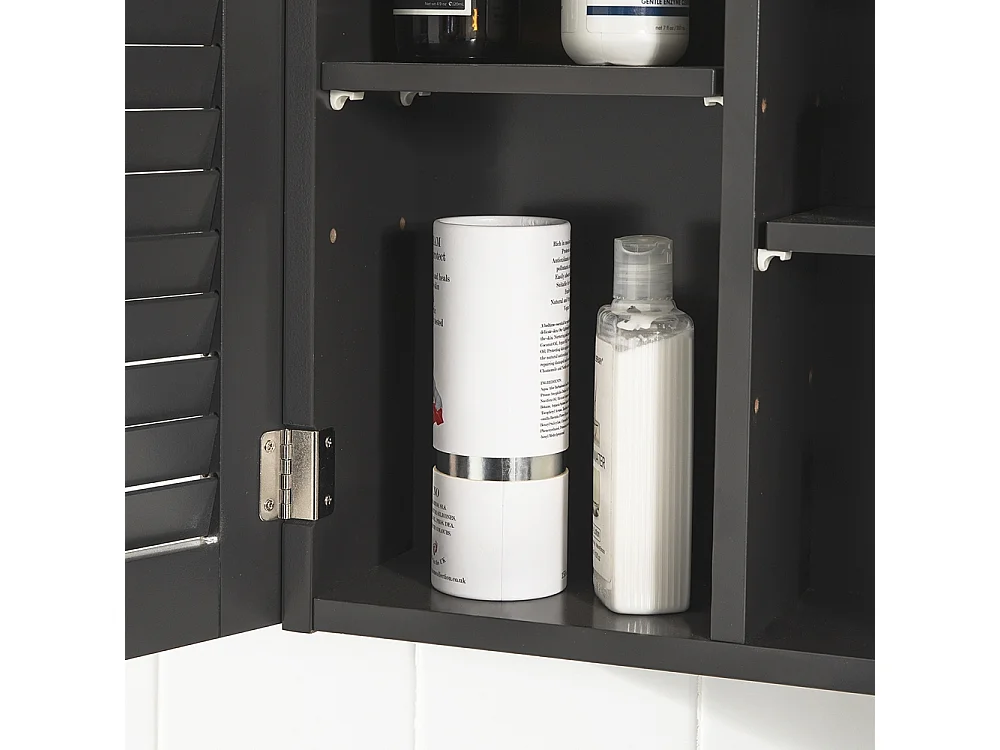 Armoire Miroir Meuble Haut De Salle De Bain Armoire Suspendue Avec Porte Miroir Commode, BZr55-dg