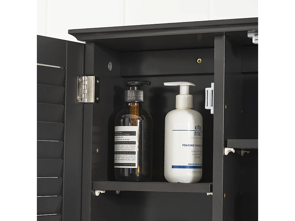 Armoire Miroir Meuble Haut De Salle De Bain Armoire Suspendue Avec Porte Miroir Commode, BZr55-dg