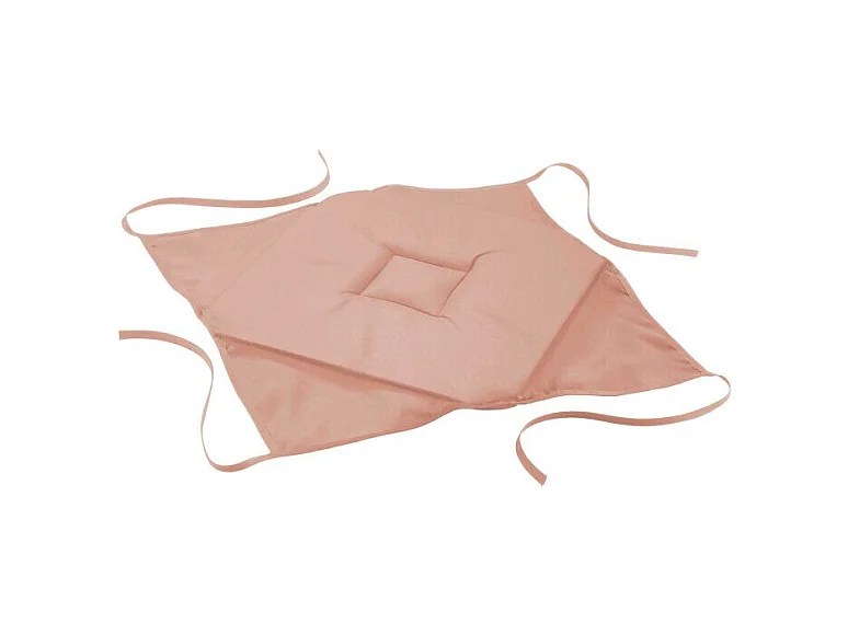 Galette de Chaise "Essentiel" 36x36cm Rose Poudré