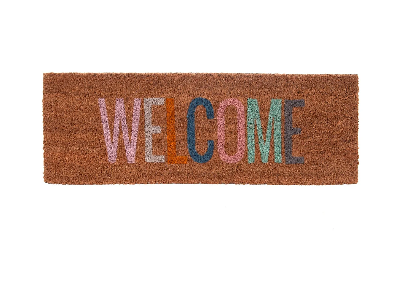 Paillasson en fibres de coco Door Multicolore