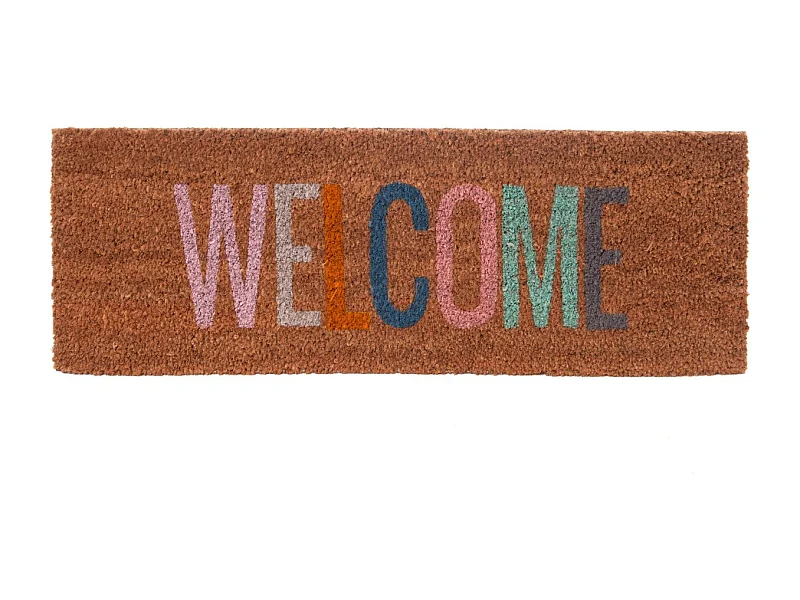 Paillasson en fibres de coco Door Multicolore