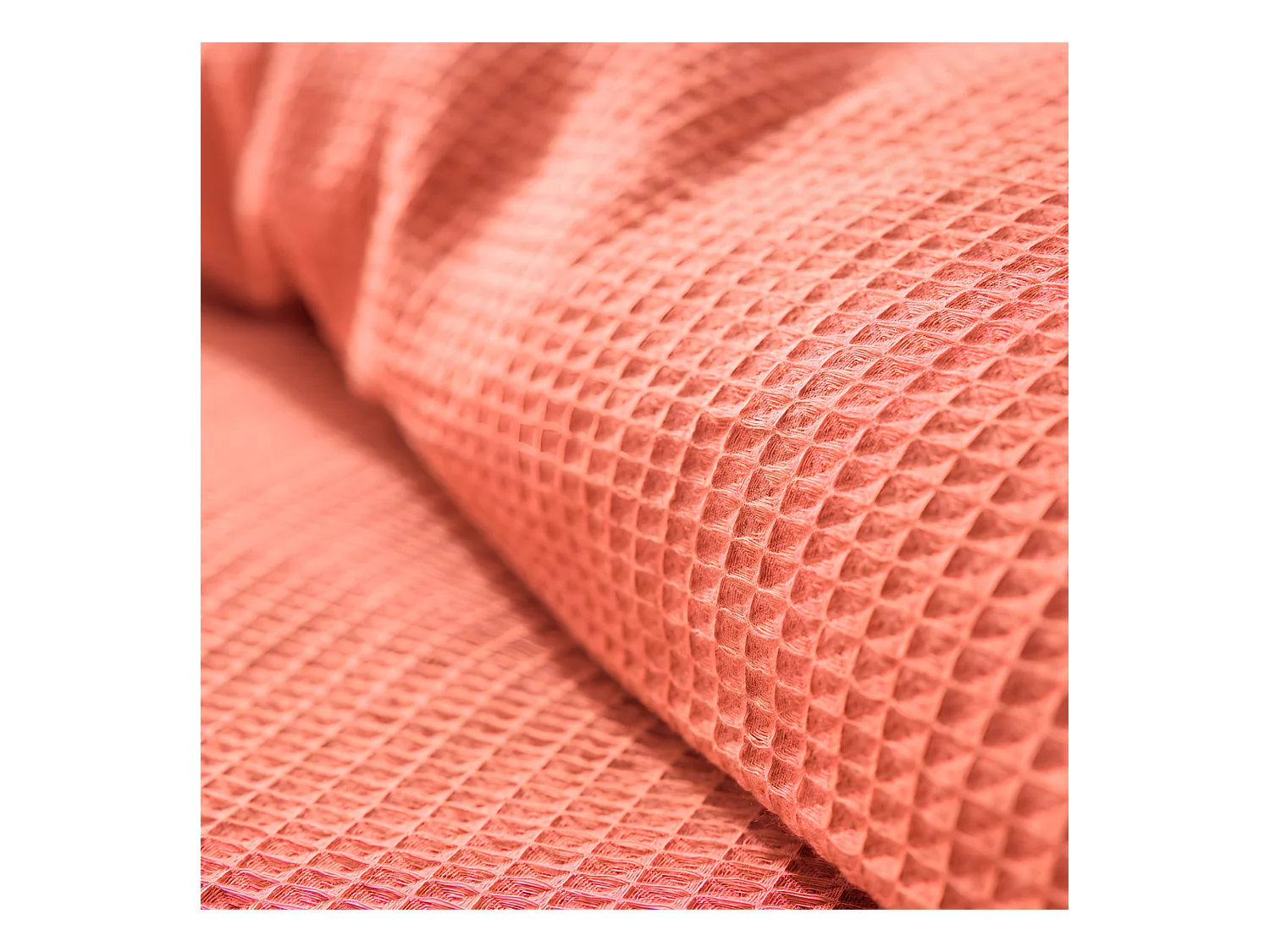 Parure de couette "Nid d'abeille" 140 x 200 pour lit 1 place