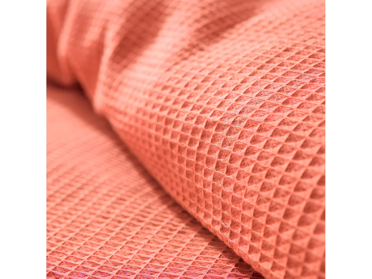 Parure de couette "Nid d'abeille" 140 x 200 pour lit 1 place